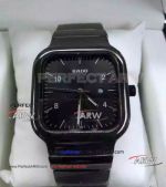 Perfect Replica Rado R5.5 Black Ceramic Watch Quartz Movement